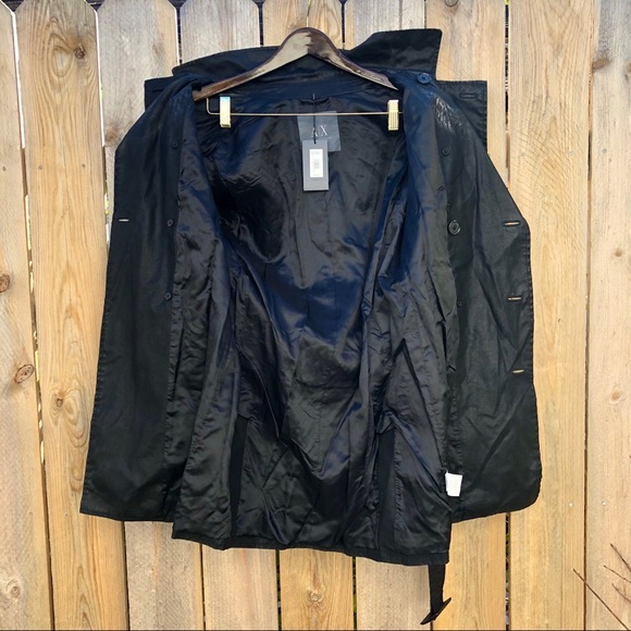 *AX | Short Trench Coat Wax Cotton Size S - Picture 4 of 8